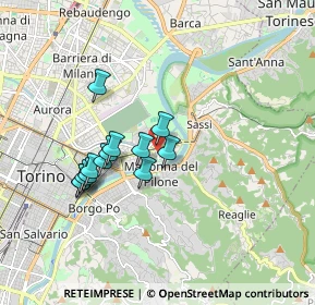 Mappa Corso Brianza, 10153 Torino TO, Italia (1.49)