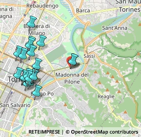 Mappa Corso Brianza, 10153 Torino TO, Italia (2.353)