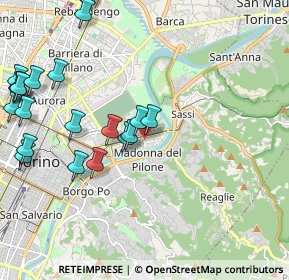 Mappa Corso Brianza, 10153 Torino TO, Italia (2.541)