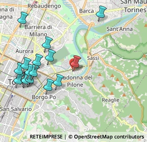 Mappa Corso Brianza, 10153 Torino TO, Italia (2.32125)