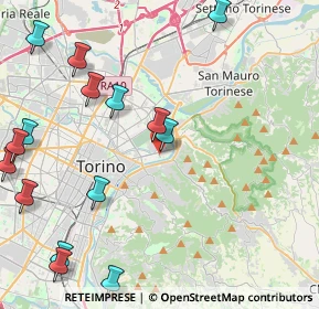 Mappa Corso Brianza, 10153 Torino TO, Italia (5.66667)