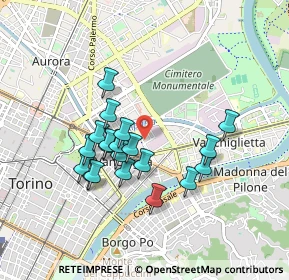 Mappa Via Nicolò Tommaseo, 10153 Torino TO, Italia (0.766)