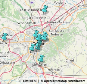 Mappa Via Nicolò Tommaseo, 10153 Torino TO, Italia (5.05182)