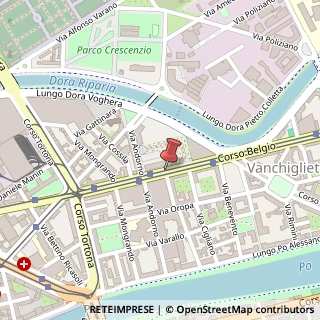 Mappa Corso Belgio,  44, 10153 Torino, Torino (Piemonte)