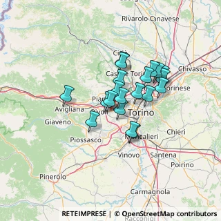 Mappa 10098 Torino TO, Italia (10.003)