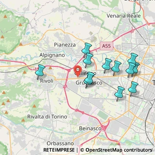 Mappa 10098 Torino TO, Italia (3.94)