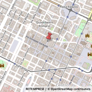 Mappa Via Gian Francesco Bellezia,  7, 10122 Torino, Torino (Piemonte)