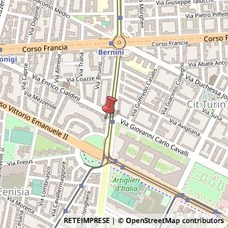 Mappa Corso Francesco Ferrucci, 24, 10138 Torino, Torino (Piemonte)
