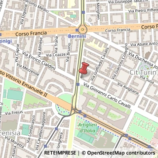 Mappa Corso Francesco Ferrucci, 27, 10138 Torino, Torino (Piemonte)