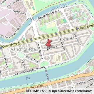 Mappa Via Oropa, 3, 10153 Torino, Torino (Piemonte)