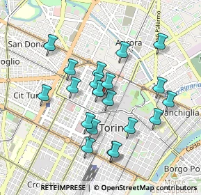 Mappa Via Stampatori, 10128 Torino TO, Italia (0.842)