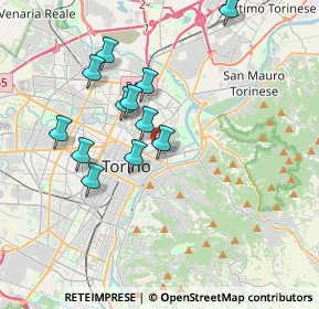 Mappa Via Faà di Bruno, 10153 Torino TO, Italia (3.395)