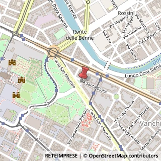 Mappa Via Denina, 0, 10124 Torino TO, Italia, 10124 Torino, Torino (Piemonte)