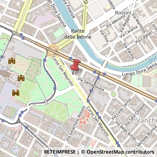 Mappa Via Santa Giulia, 1, 10124 Torino, Torino (Piemonte)