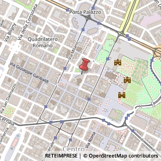 Mappa Via IV Marzo, 7, 10122 Torino, Torino (Piemonte)
