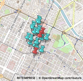 Mappa Via Cappel Verde, 10122 Torino TO, Italia (0.247)