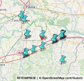 Mappa Via Roma, 27041 Barbianello PV, Italia (6.7115)