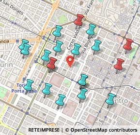 Mappa Via Antonio Fabro, 10122 Torino TO, Italia (0.4925)