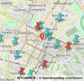 Mappa Via Antonio Fabro, 10122 Torino TO, Italia (2.31786)