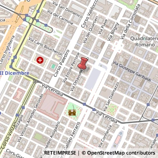 Mappa Via Ottavio Assarotti,  7, 10122 Torino, Torino (Piemonte)