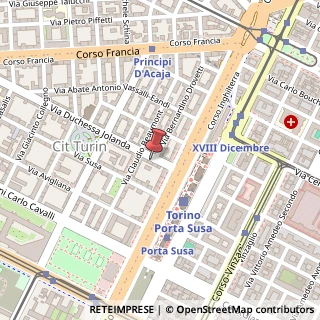 Mappa Via Carlo Boucheron, 7, 10122 Torino, Torino (Piemonte)