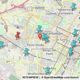 Mappa Via Alessandro Filippa, 10139 Torino TO, Italia (3.04692)