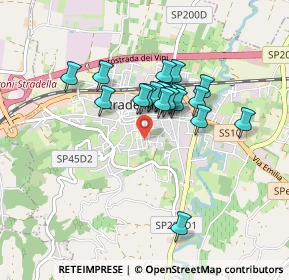 Mappa Via Filippo Turati, 27049 Stradella PV, Italia (0.6545)