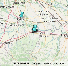 Mappa Via Fratelli Cervi, 27049 Stradella PV, Italia (21.2775)