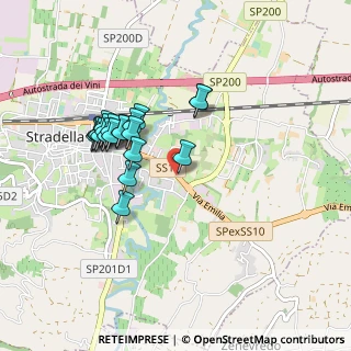 Mappa Via Emilia, 27049 Stradella PV, Italia (0.813)