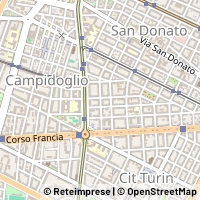 Mapa Torino