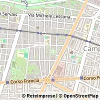 Mapa Torino