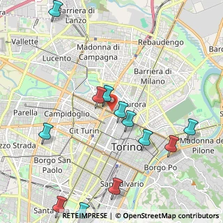Mappa Piazza Maria Ausiliatrice, 10152 Torino TO, Italia (2.51917)