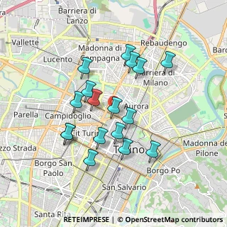 Mappa Piazza Maria Ausiliatrice, 10152 Torino TO, Italia (1.62118)