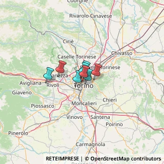 Mappa Piazza Maria Ausiliatrice, 10152 Torino TO, Italia (22.42273)