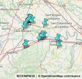 Mappa Via Valle Badia, 27049 Stradella PV, Italia (12.5)