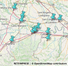 Mappa Via Valle Badia, 27049 Stradella PV, Italia (14.62727)