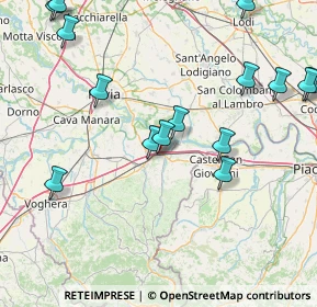 Mappa Via Valle Badia, 27049 Stradella PV, Italia (20.088)