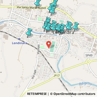 Mappa Via della Pace, 45026 Lendinara RO, Italia (0.524)