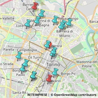 Mappa Via Sigismondo Gerdil, 10152 Torino TO, Italia (2.37556)