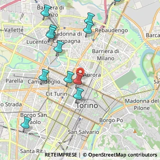 Mappa Via Sigismondo Gerdil, 10152 Torino TO, Italia (2.44583)