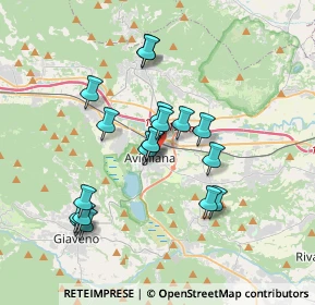 Mappa Via della Repubblica, 10051 Avigliana TO, Italia (3.24263)