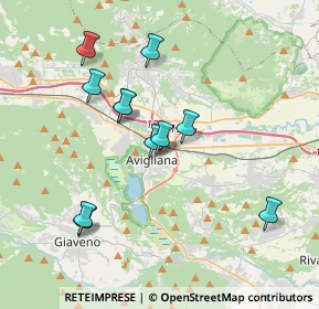 Mappa Via della Repubblica, 10051 Avigliana TO, Italia (3.51818)