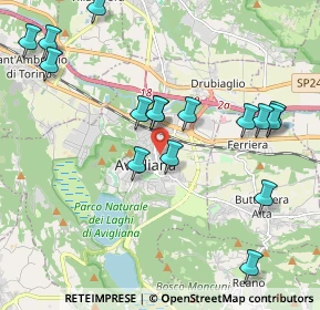 Mappa Via della Repubblica, 10051 Avigliana TO, Italia (2.20563)