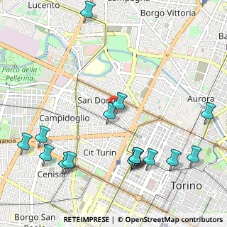 Mappa Via Perugia 20 via Rubino 45 Via Ormea 44 via Gaidano, 10152 Torino TO, Italia (1.32313)