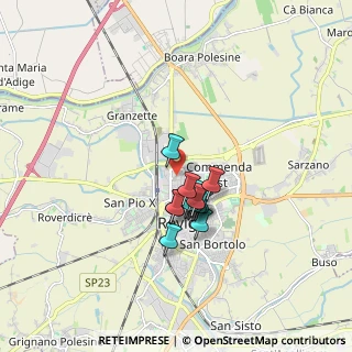Mappa Via Torquato Tasso, 45100 Rovigo RO, Italia (1.15769)