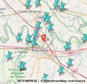 Mappa Via Piacenza, 26865 San Rocco al Porto LO, Italia (10.066)