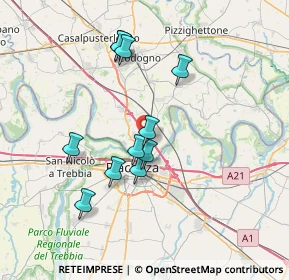 Mappa Via Piacenza, 26865 San Rocco al Porto LO, Italia (6.50545)