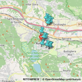 Mappa Piazza Conte Rosso, 10051 Avigliana TO, Italia (1.22417)