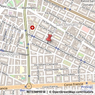 Mappa Via Luigi Cibrario, 19, 10043 Torino, Torino (Piemonte)