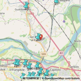 Mappa Via Mons Mezzadri, 26865 San Rocco al Porto LO, Italia (3.76875)